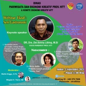 Webinar Ekonomi Kreatif - Seri Gastronomi